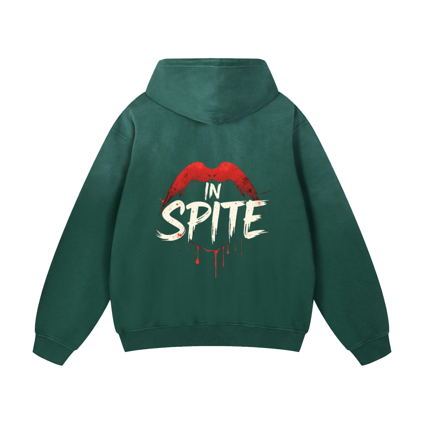 In Spite Venom Kiss Heavyweight Washed Hoodie