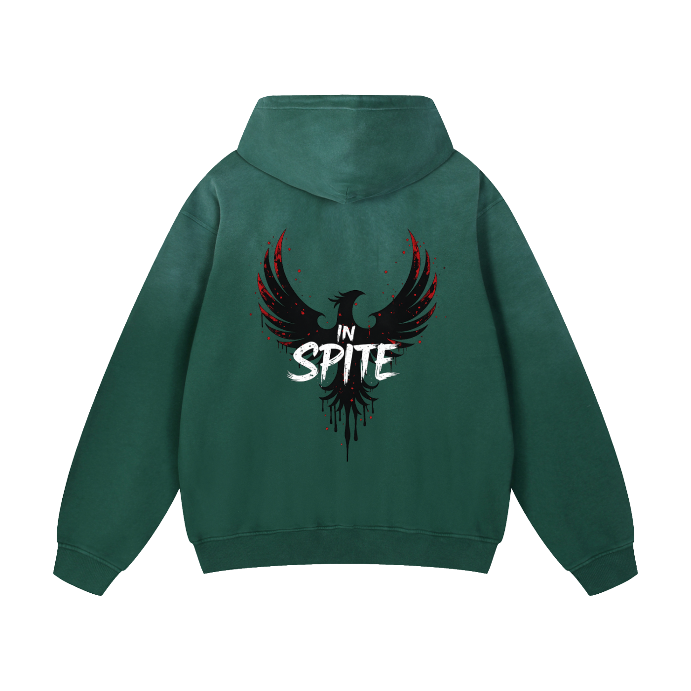 In Spite Afterburn Heavyweight Washed Hoodie