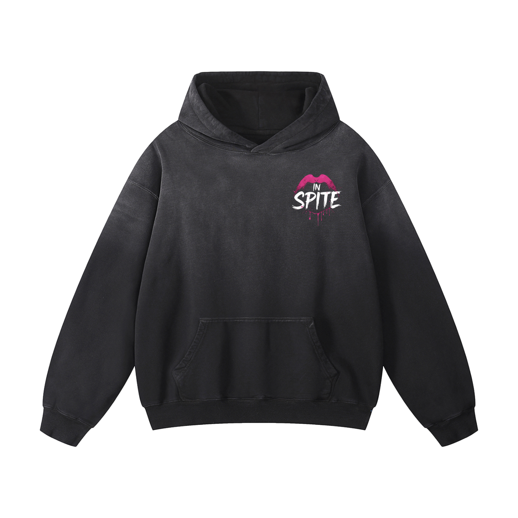 In Spite Sugar Venom Heavyweight Washed Hoodie