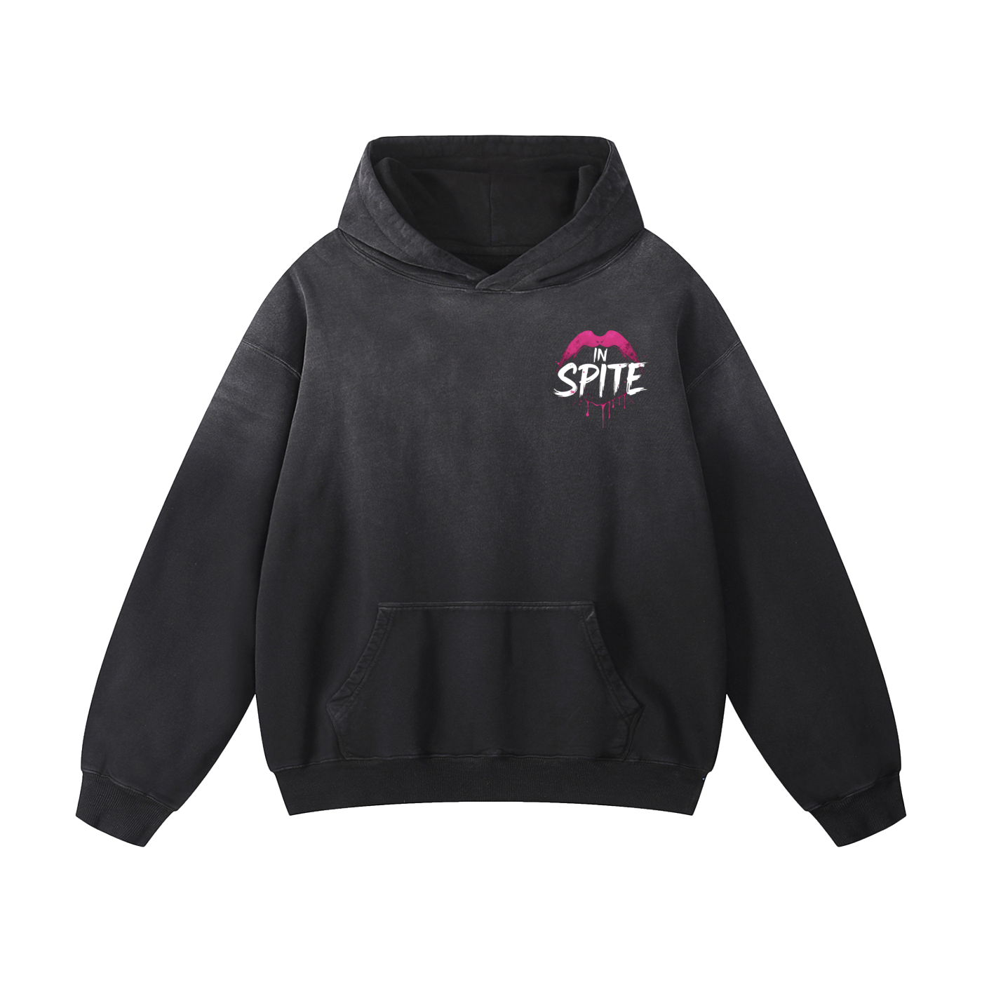 In Spite Sugar Venom Heavyweight Washed Hoodie