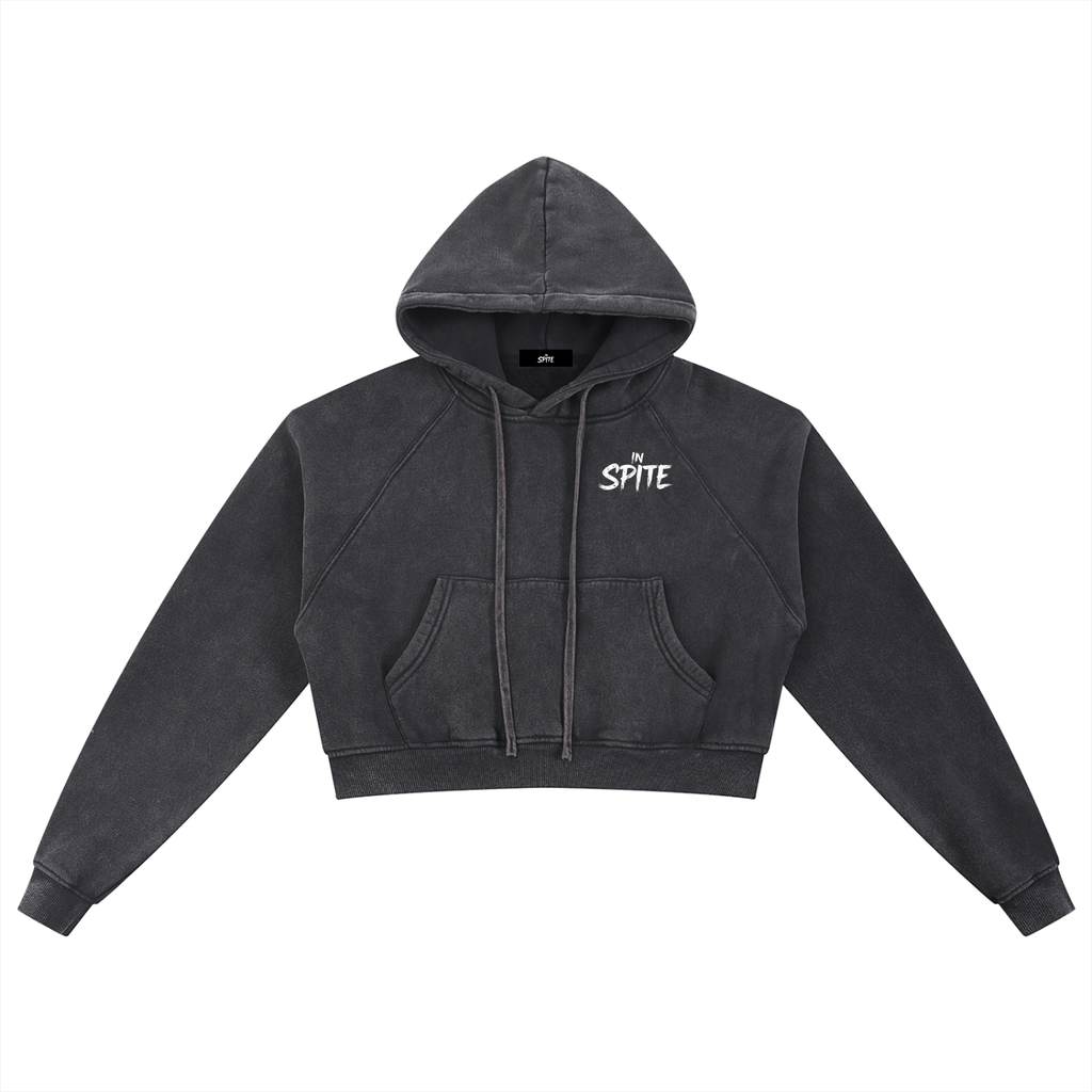 Venom Kiss Cropped Hoodie
