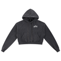 Venom Kiss Cropped Hoodie