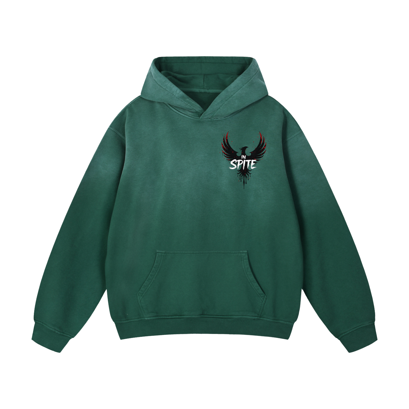 In Spite Afterburn Heavyweight Washed Hoodie