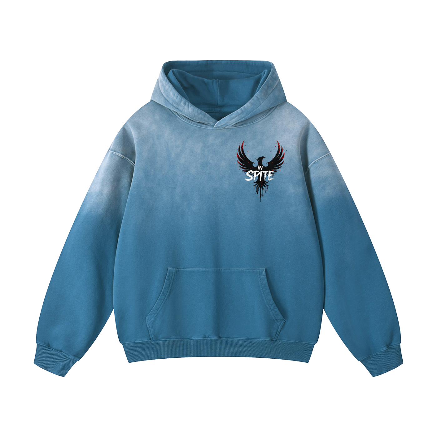 In Spite Afterburn Heavyweight Washed Hoodie