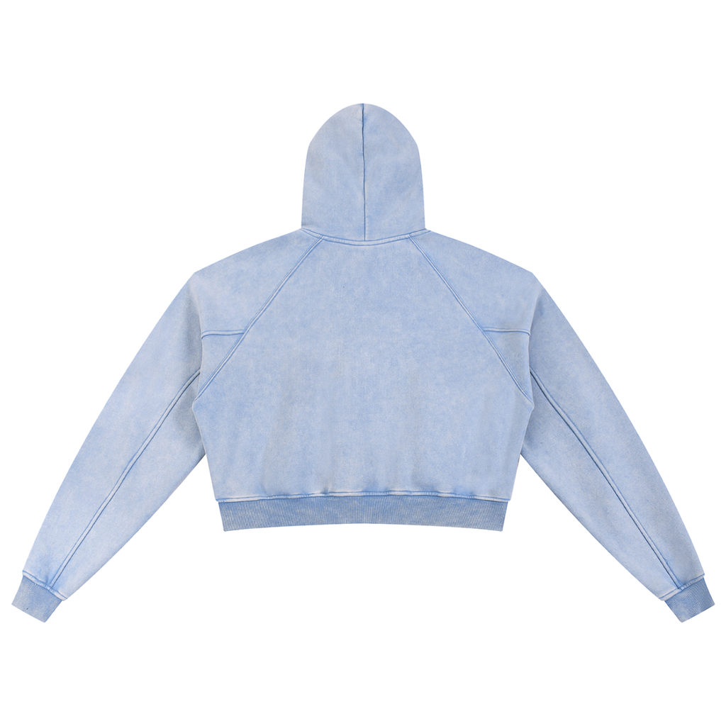 In Spite Essentials Cropped Hoodie