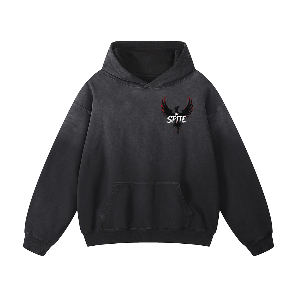 In Spite Afterburn Heavyweight Washed Hoodie