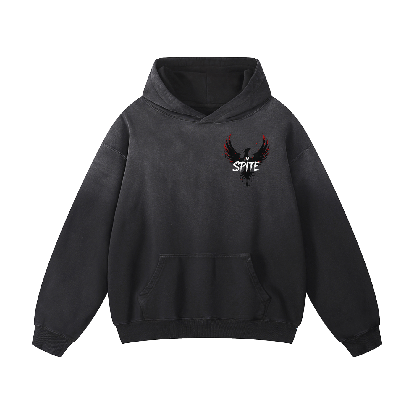 In Spite Afterburn Heavyweight Washed Hoodie
