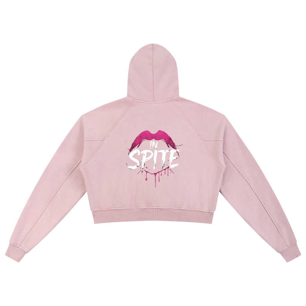 Sugar Venom Cropped Hoodie