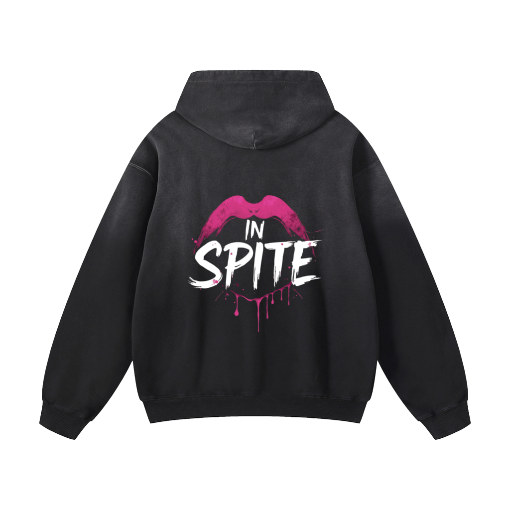 In Spite Sugar Venom Heavyweight Washed Hoodie
