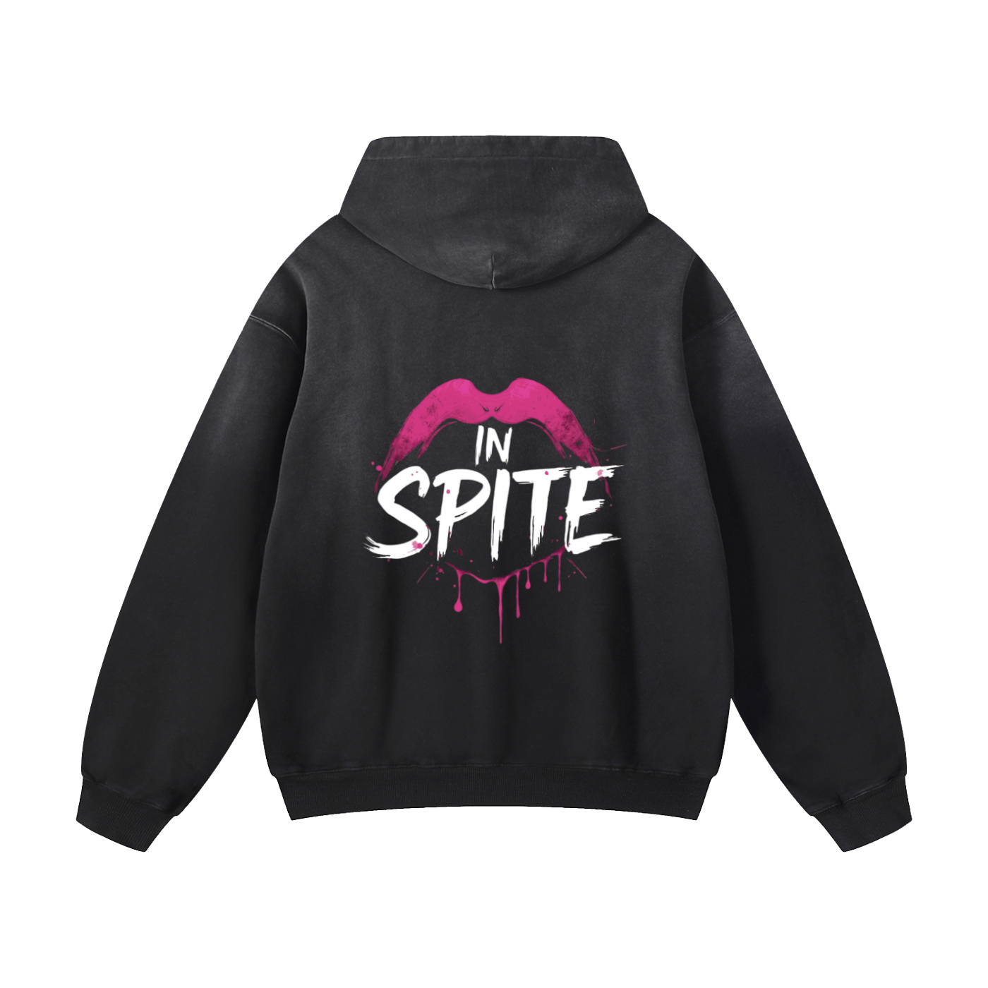 In Spite Sugar Venom Heavyweight Washed Hoodie