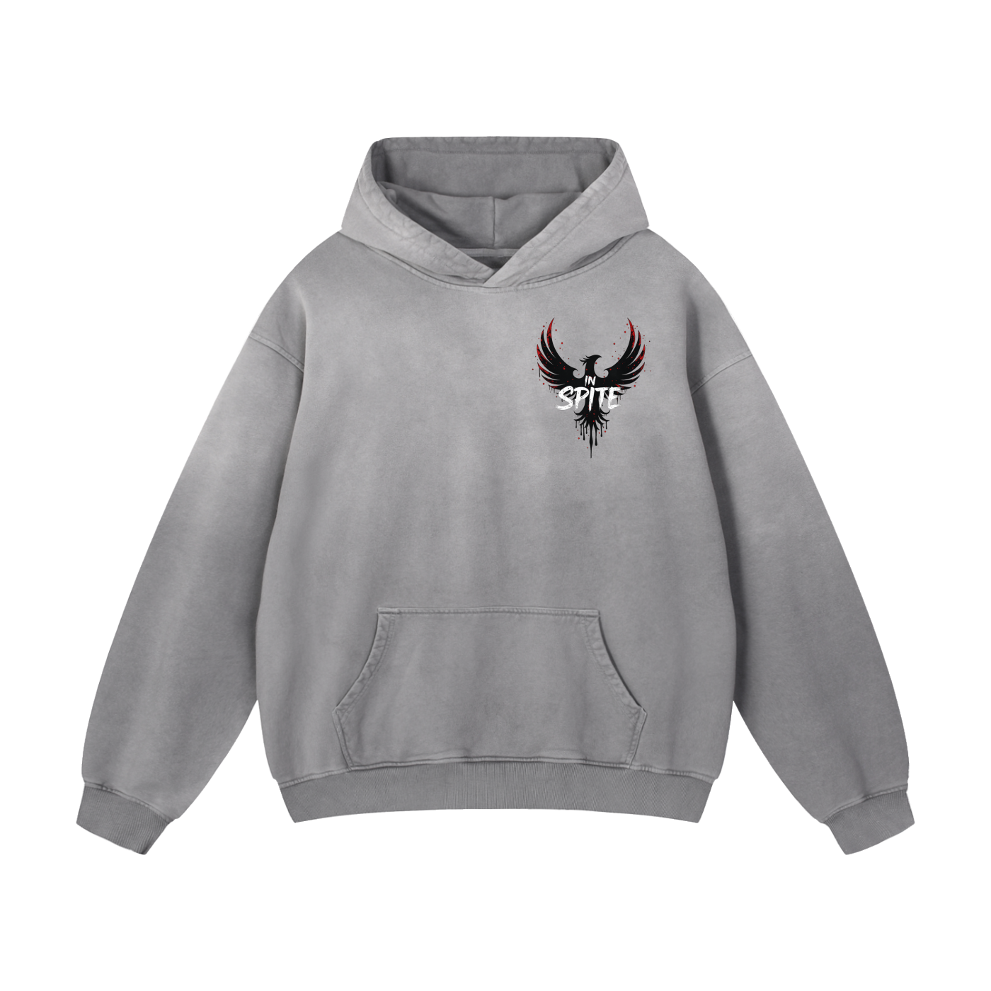 In Spite Afterburn Heavyweight Washed Hoodie