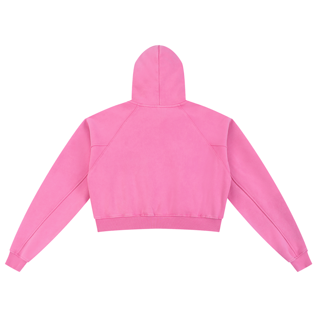 In Spite Essentials Cropped Hoodie
