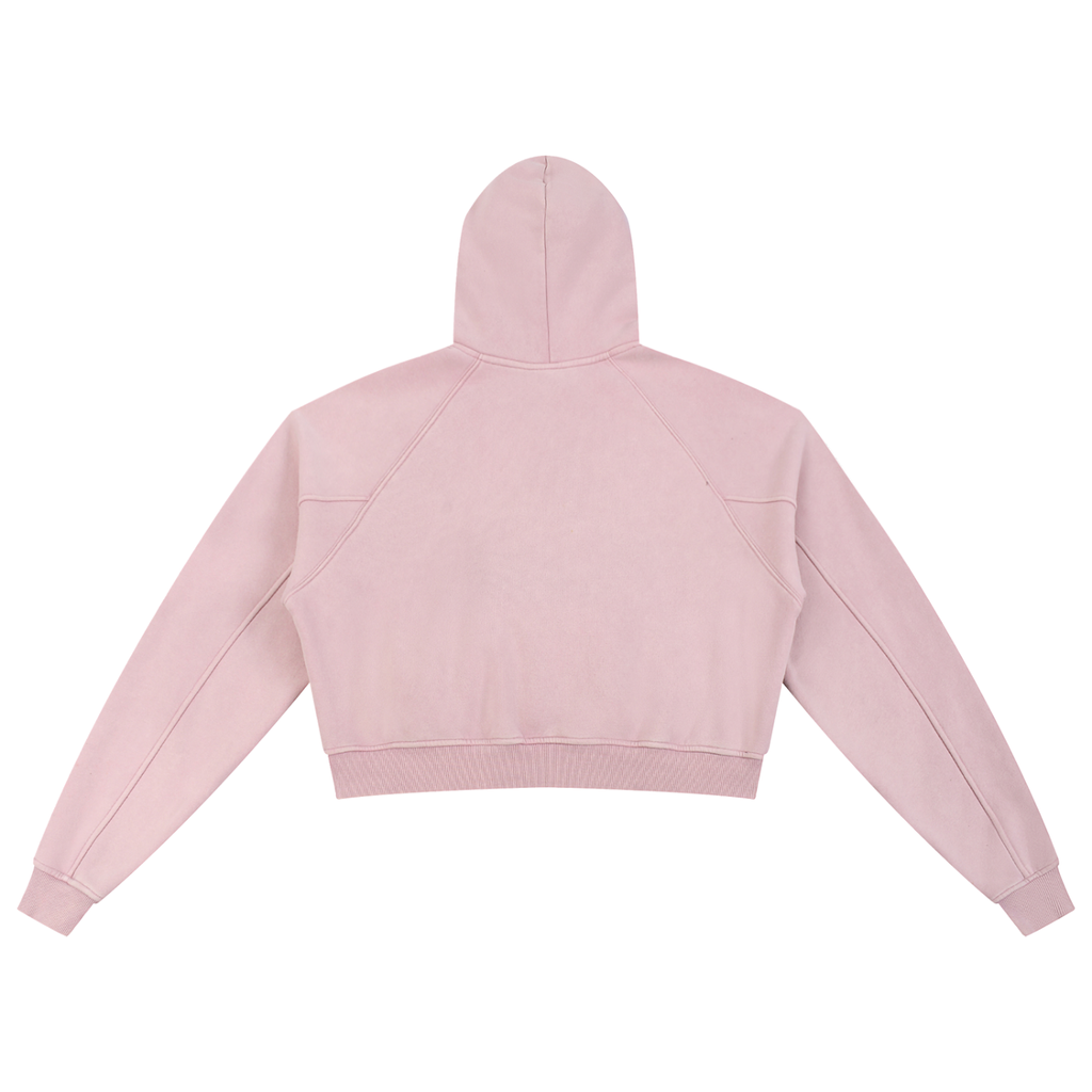 In Spite Essentials Cropped Hoodie