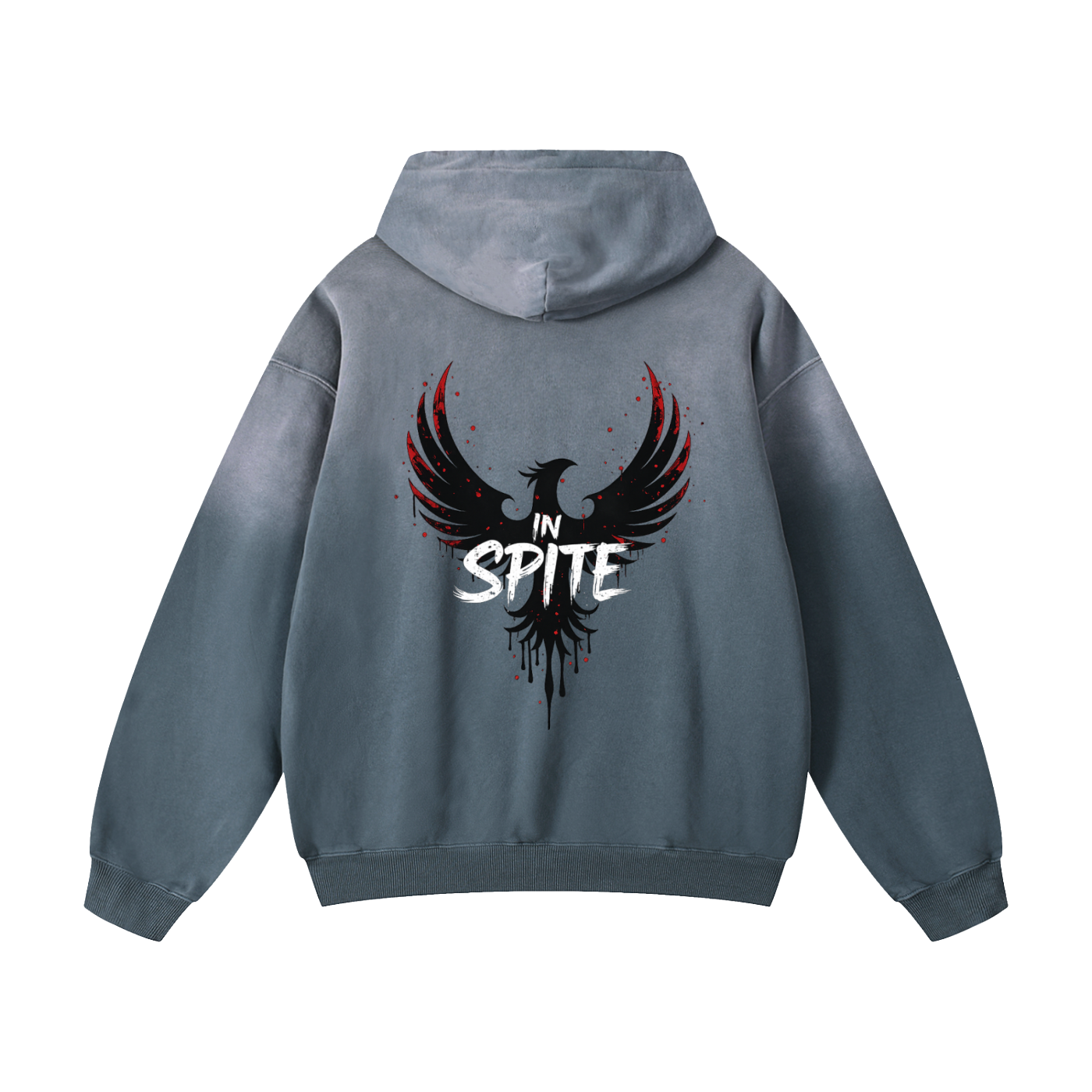 In Spite Afterburn Heavyweight Washed Hoodie