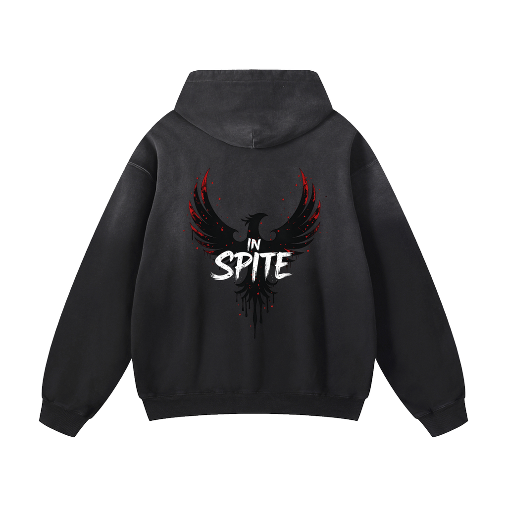 In Spite Afterburn Heavyweight Washed Hoodie