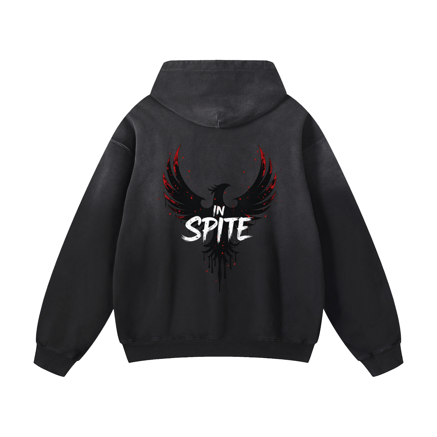 In Spite Afterburn Heavyweight Washed Hoodie