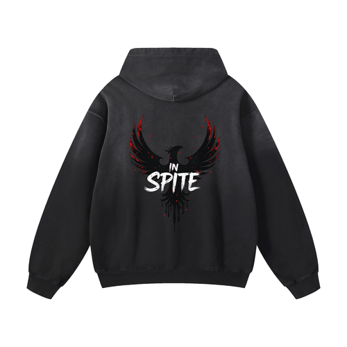 In Spite Afterburn Heavyweight Washed Hoodie