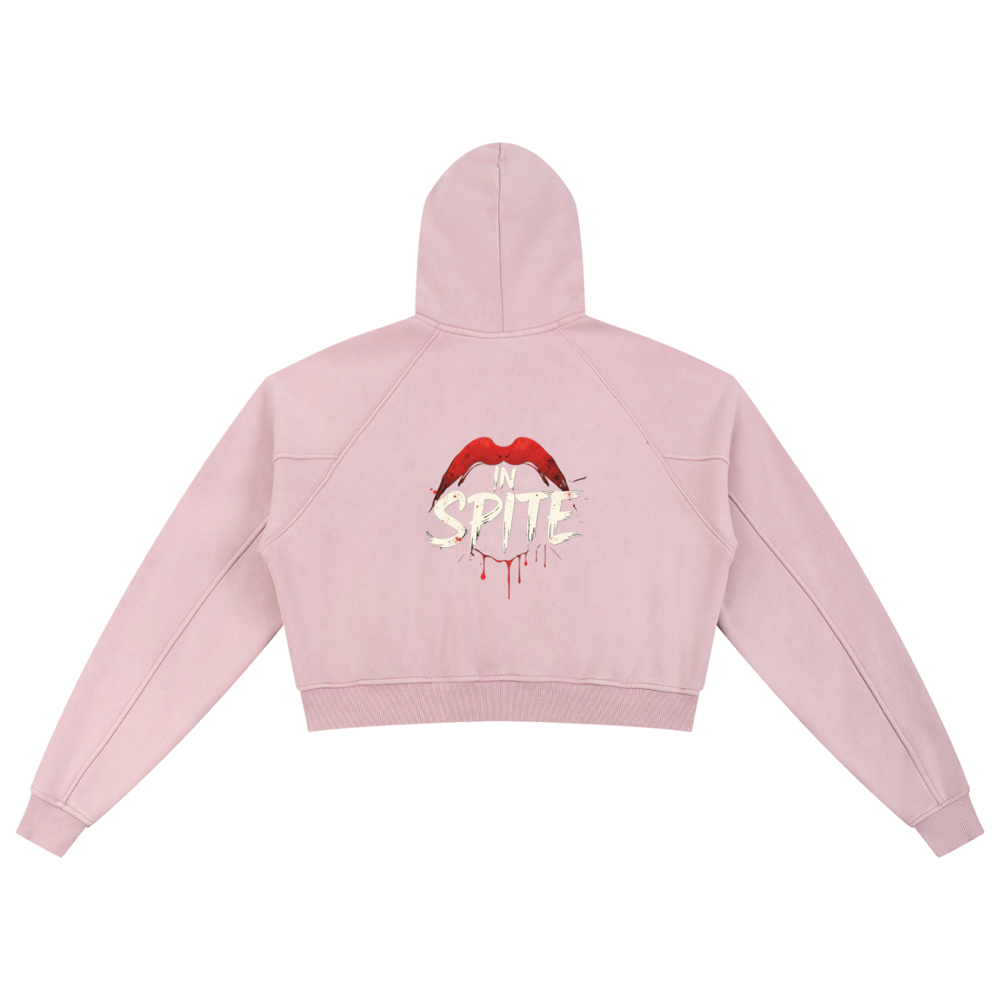 Venom Kiss Cropped Hoodie