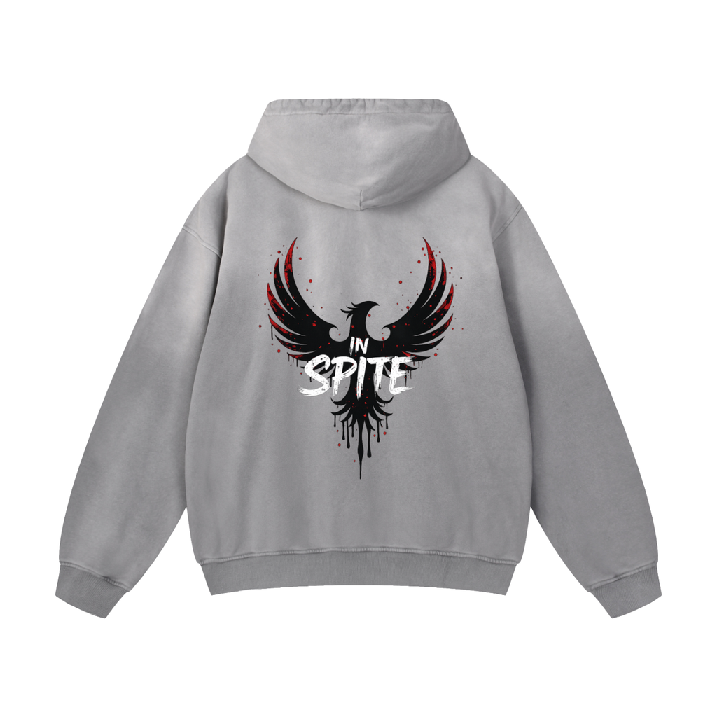 In Spite Afterburn Heavyweight Washed Hoodie