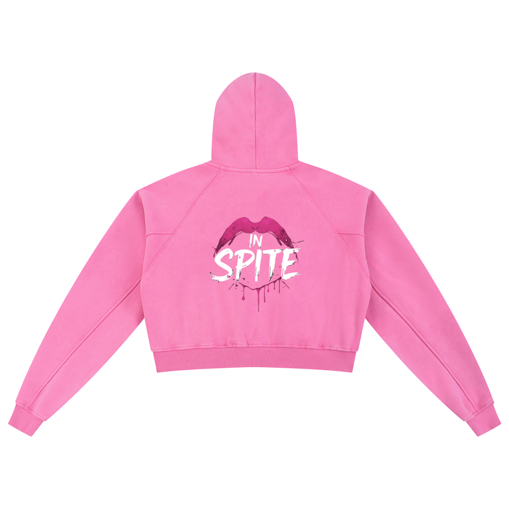 Sugar Venom Cropped Hoodie