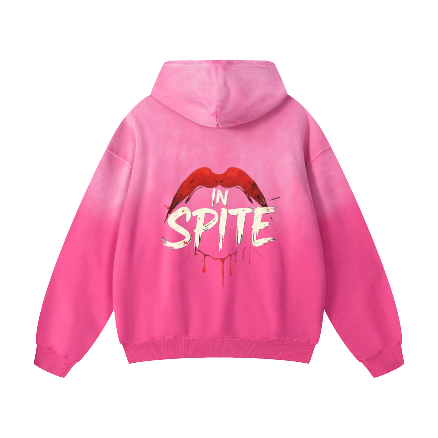 In Spite Venom Kiss Heavyweight Washed Hoodie