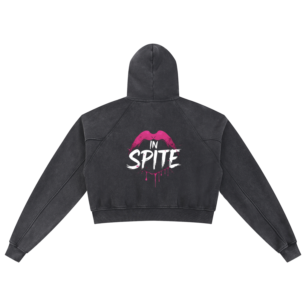 Sugar Venom Cropped Hoodie