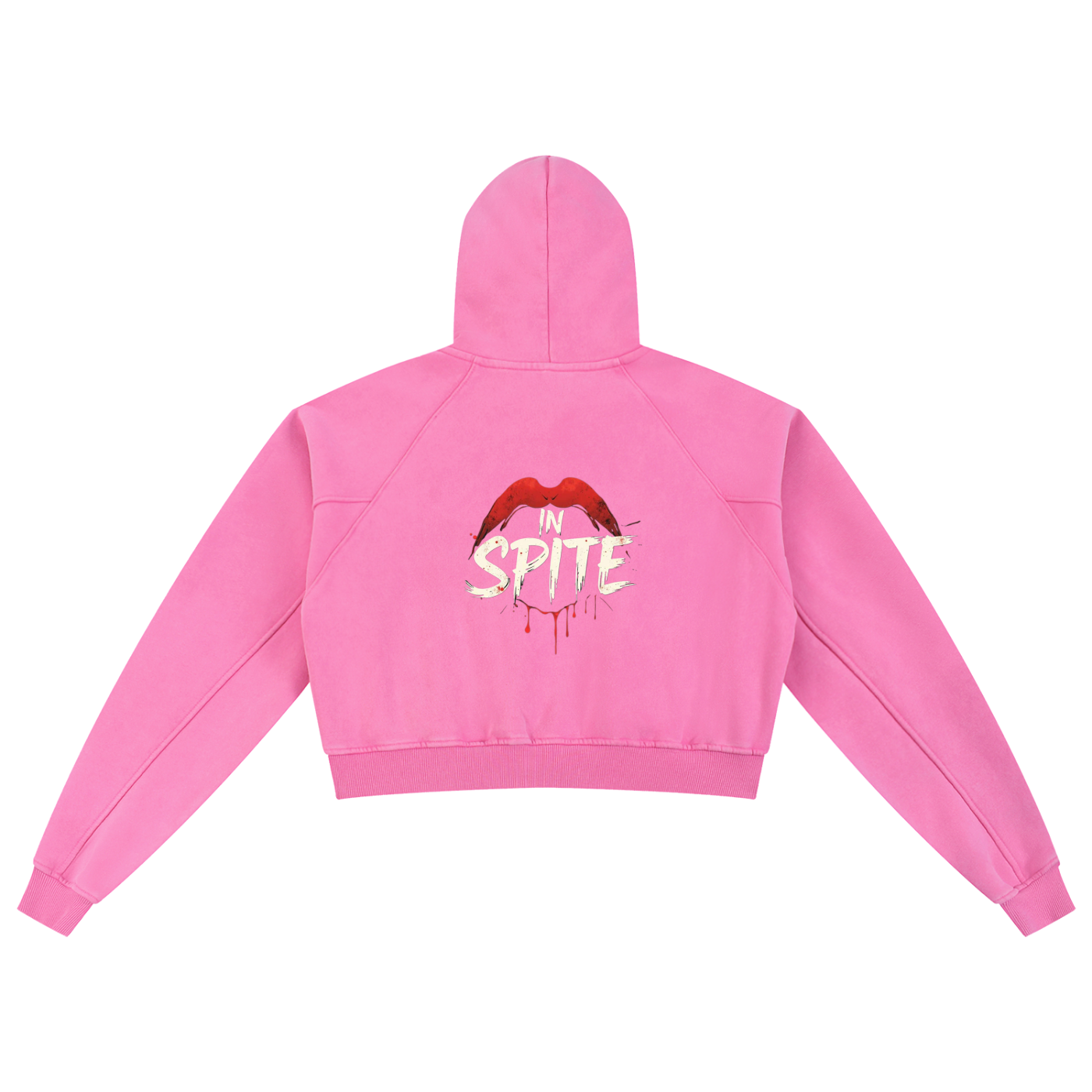 Venom Kiss Cropped Hoodie
